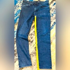 AG Everett Slim‑Straight Jeans 34x32 – Classic Blue Mens